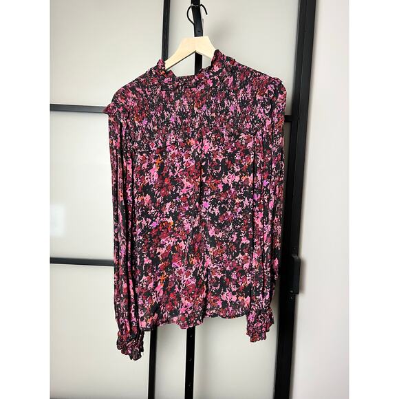 GILNER FARRAR Riley Ruffle Top Size Large - Picture 2 of 7